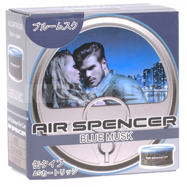 Ароматизатор "ледяной шторм" Air Spencer меловой наполнитель Blue Musk А-85 Eikosha (Bl-Musk)