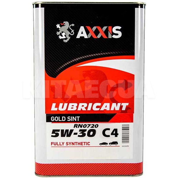 Масло моторное синтетическое 1л 5W-30 Gold Sint AXXIS (AX-2188)