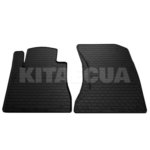 Резиновые коврики передние Mercedes Benz W211 E (2002-2009) MS клипсы Stingray (1012262)
