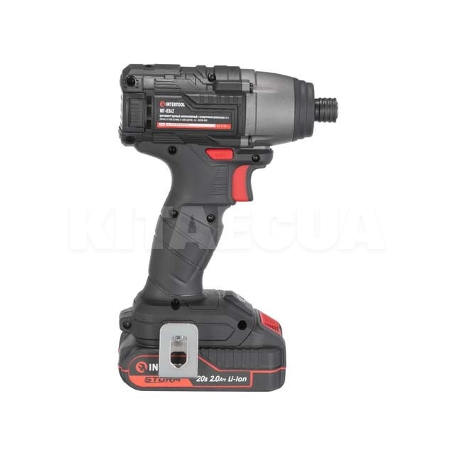 Шуруповерт аккумуляторный 2.0-Ач 200Нм Intertool (WT-0362) - 5