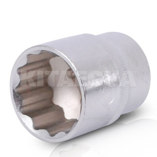 Головка торцева 12-гранна 30 мм 1/2" 44 мм Intertool (ET-0230)