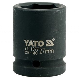Головка торцевая ударная 6-гранная 27 мм 3/4" 50 мм YATO
