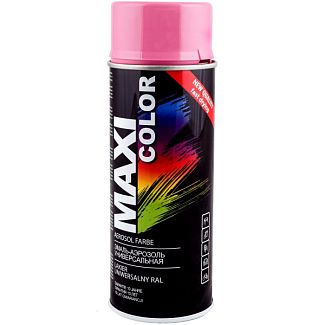 Фарба-емаль світло-рожева 400мл універсальна декоративна MAXI COLOR