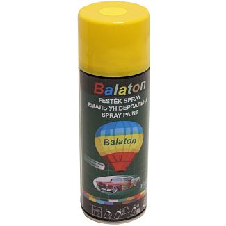 Краска универсальная глянцевая 400мл желтая дыня BALATON
