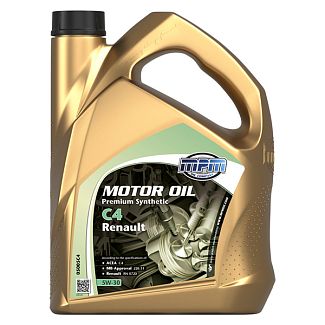 Масло моторное синтетическое 5л 5W-30 C4 Renault MPM