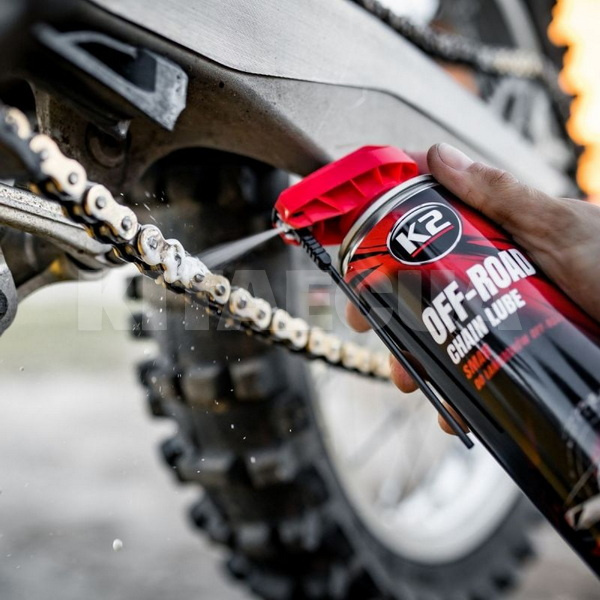 Смазка для смазки цепей пластичная 250мл Pro Off Chain ​Llube K2 (W139) - 3
