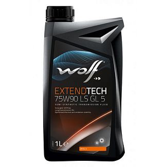 Масло трансмісійне напівсинтетичне 1л 75W-90 GL 5 Extendtech LS WOLF