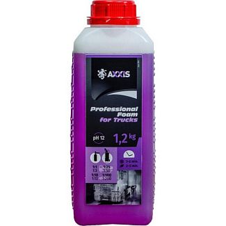 Активная пена Professional Foam for Trucks 1л концентрат щелочная AXXIS
