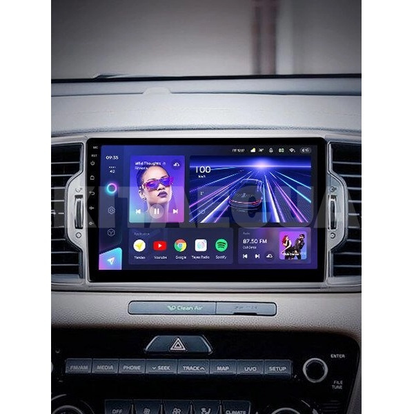 Штатная магнитола CC3L 4+32Gb 9" Kia Sportage 4 QL 2016-2018 (KX5 A) Teyes (42713) - 2