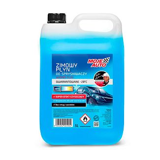 Омыватель зимний 5л "морской бриз" -20°С MOJE AUTO