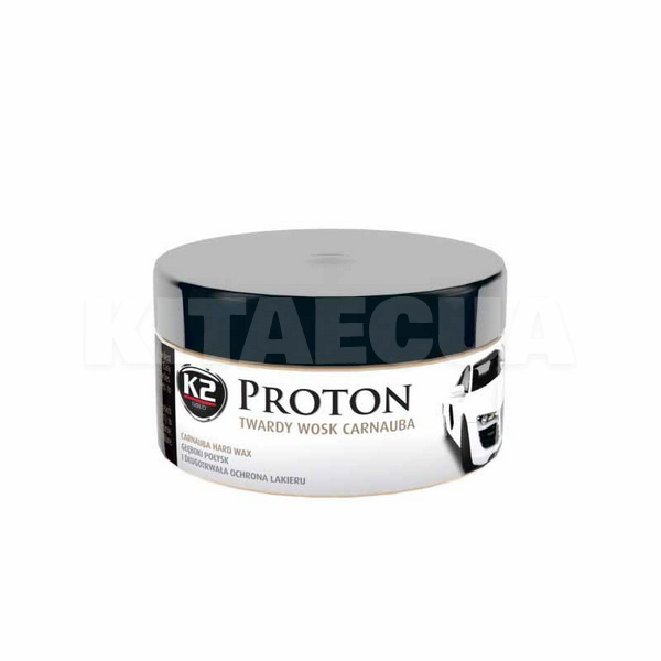Полироль с воском с губкой и тряпкой 200гр Proton K2 (G040) - 4