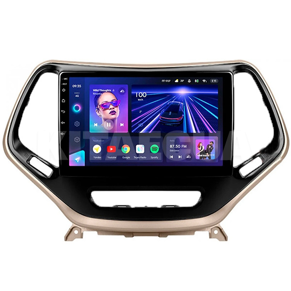 Штатна магнітола CC3 4+32 Gb 10" Jeep Cherokee 5 KL 2014-2018 Teyes (47036)