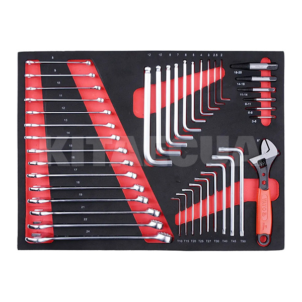 Візок з інструментами 980х770х465 мм (7 секцій) YATO (YT-55290) - 6