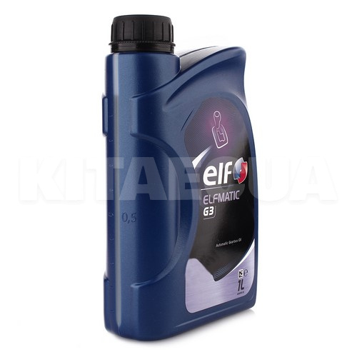 Олія трансмісійна синтетична 1л (у ГУР) ATF Elfmatic G3 ELF (194734) - 2