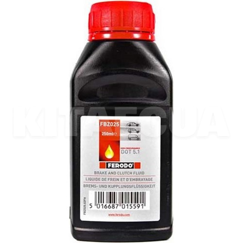 Тормозная жидкость 0.25л DOT5.1 FERODO (FE FBZ025)