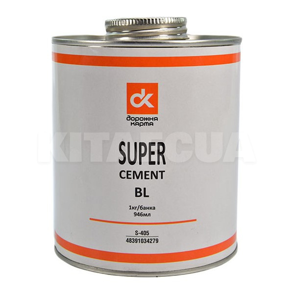 Клей для гуми Super Cement BL 1000г Дорожная карта (S-405)