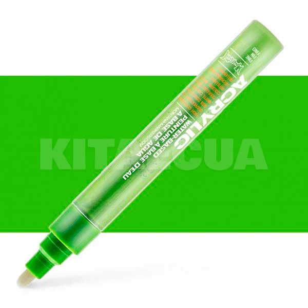 Маркер акриловый 2мм Shock Green Light MONTANA (323010)