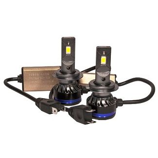 LED лампа для авто RT19 H1 45W 6000K (комплект) HeadLight