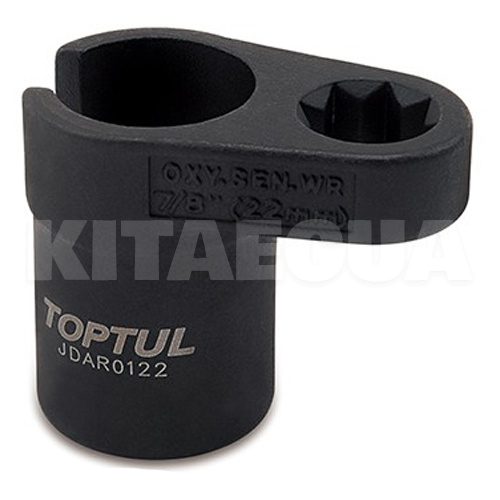 Головка для зняття датчика кисню (лямбда зонда) 22мм 1/2" TOPTUL (JDAR0122)