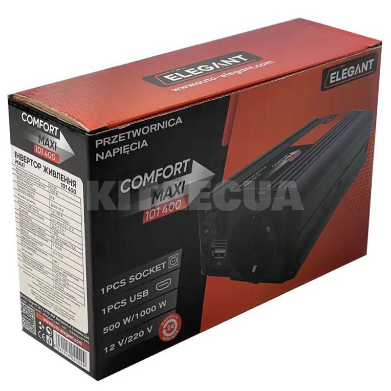 Інвентар 12-220В 500Вт Comfort Maxi ELEGANT (EL 101 400) - 2
