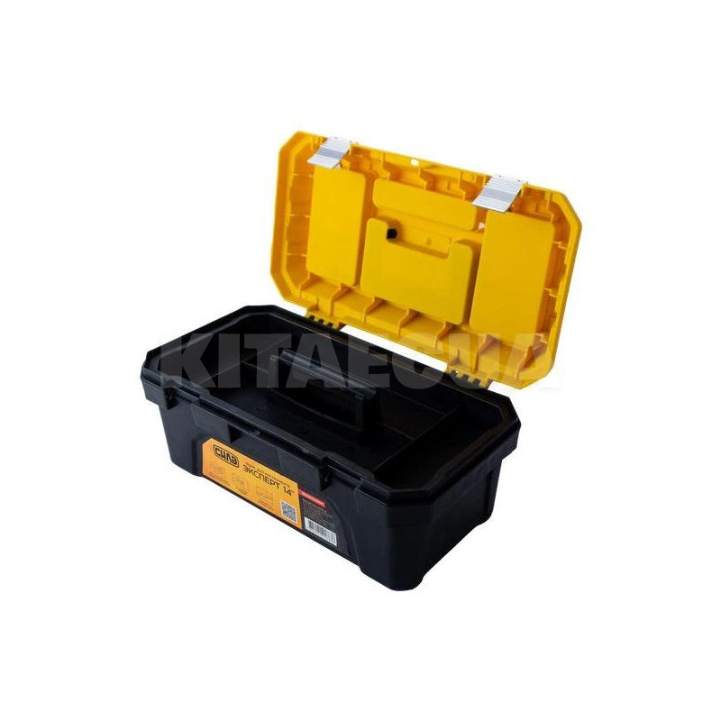 Ящик для інструменту Експерт 14'' 350х200х165 мм з металевими замками СИЛА (330111) - 3