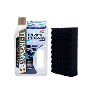 Автошампунь Prime Clear Shampoo 750мл концентрат очищающий для автомобилей покрытых защитными состав SOFT99