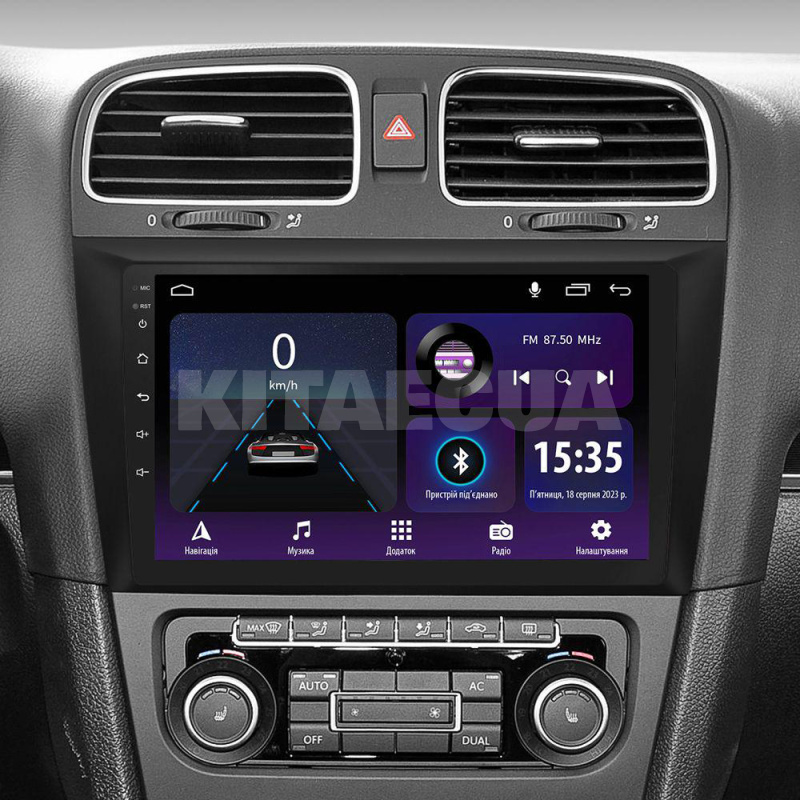 Штатна магнітола E9232 2+32 Gb 9" Volkswagen Golf 6 2006-2018 SIGMA4car (42232) - 3