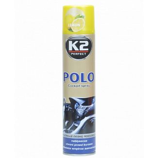 Поліроль для пластику "лимон" 300мл Polo Cockpit Lemon K2