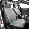Накидки на сиденья серые с подголовником Sport CARLIFE (SC10204)