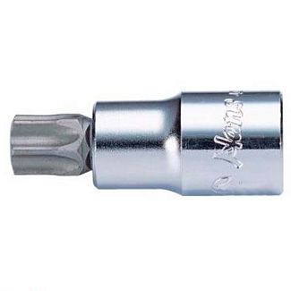 Головка торцевая с 6-лучевой насадкой T40 1/4" 32 мм HANS