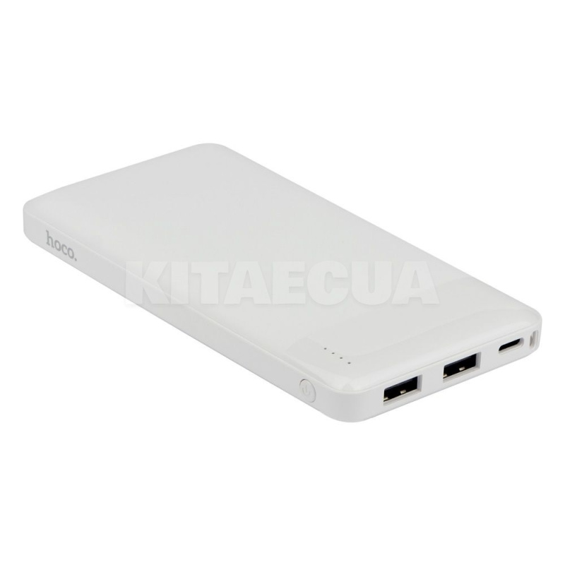 Повербанк J72 Easy travel 10000mAh білий HOCO (6931474738387) - 4