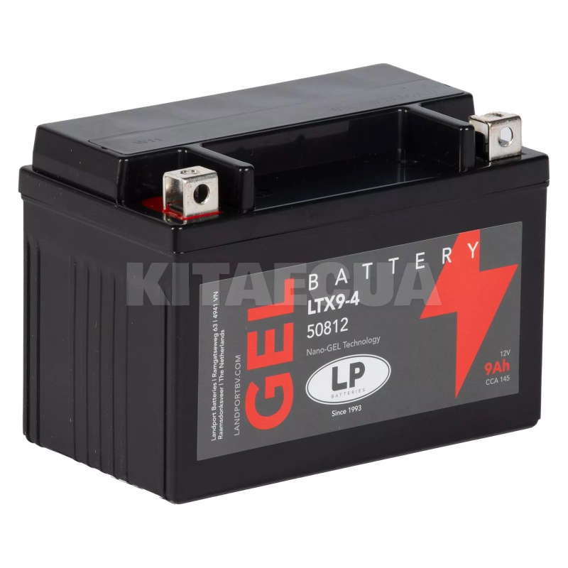 Мото аккумулятор 9Ач 145А "+" слева LP Battery (MG LTX9-4)