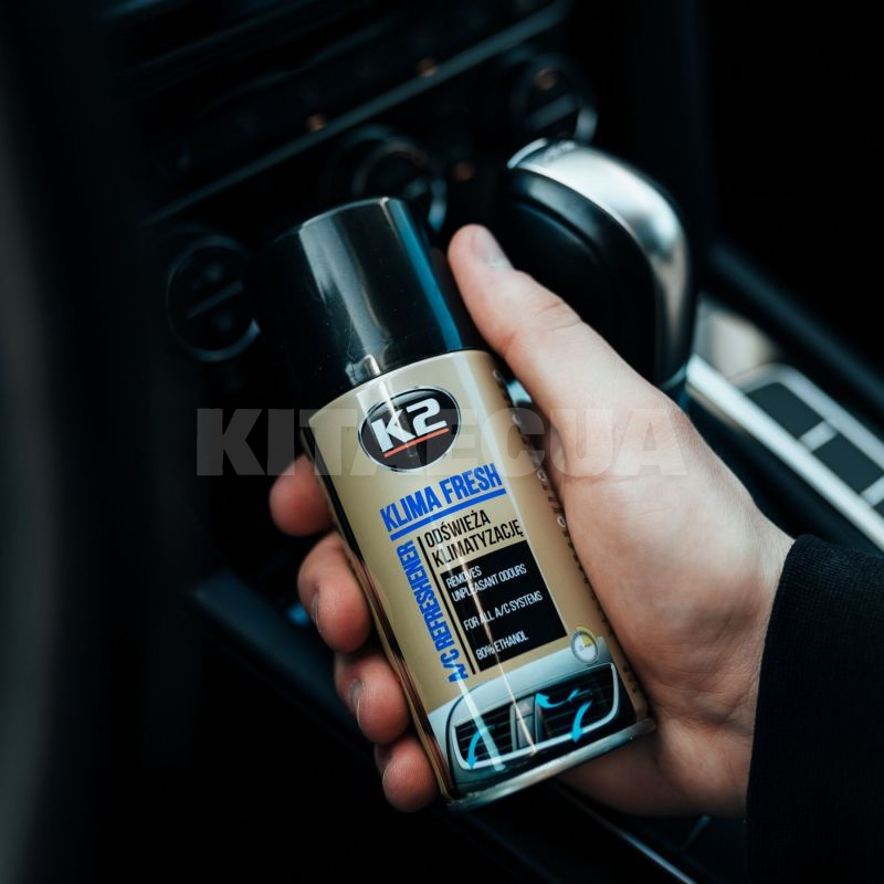 Очисник кондиціонера Klima Fresh "лохина" 150мл K2 (K222BB) - 2