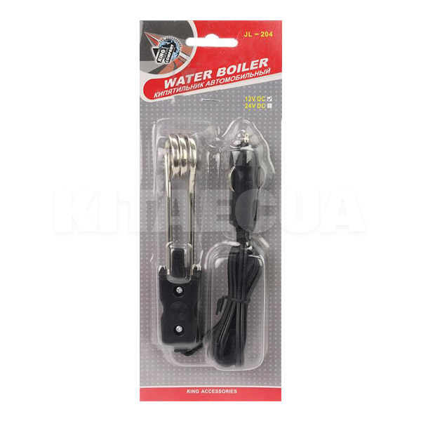 Электрокипятильник 12v JL204C KING COMPANY (K0950)