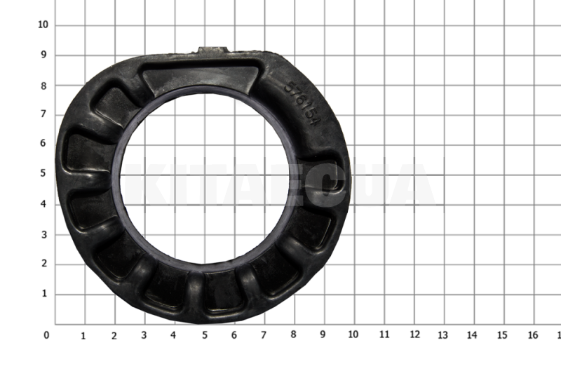 Прокладка під пружину задня верхня на Geely MK CROSS (1014001680) - 4