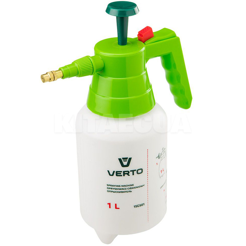 Опрыскиватель садовый механический 1 л VERTO (TP15G501)
