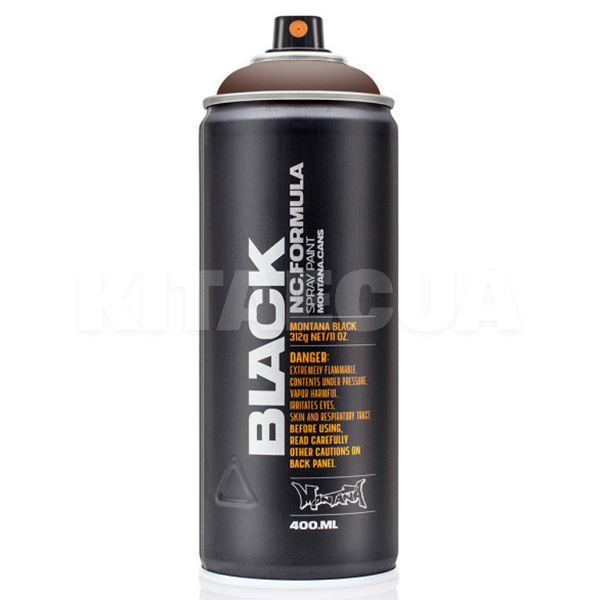 Краска декоративная нитро-комби 400мл 8260 "грязь" коричневая матовая Black MONTANA (386510-MONTANA)