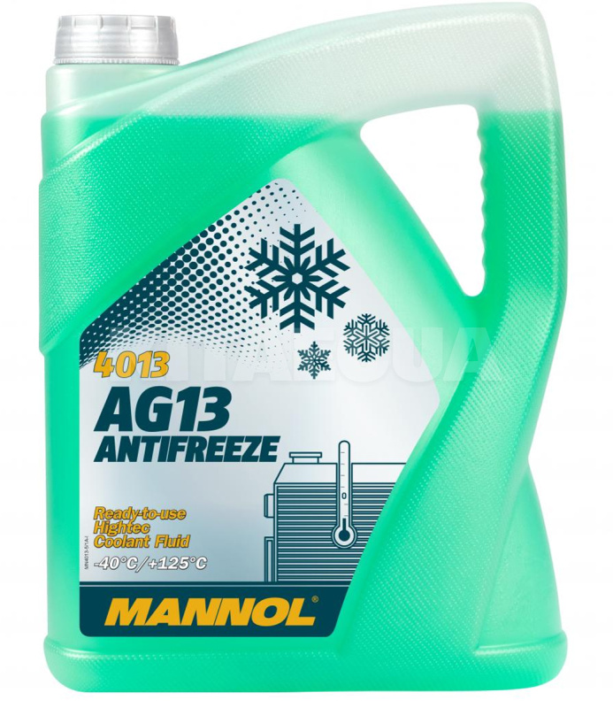 Антифриз зелений 5л AG13 -40°C Mannol (MN4013-5)