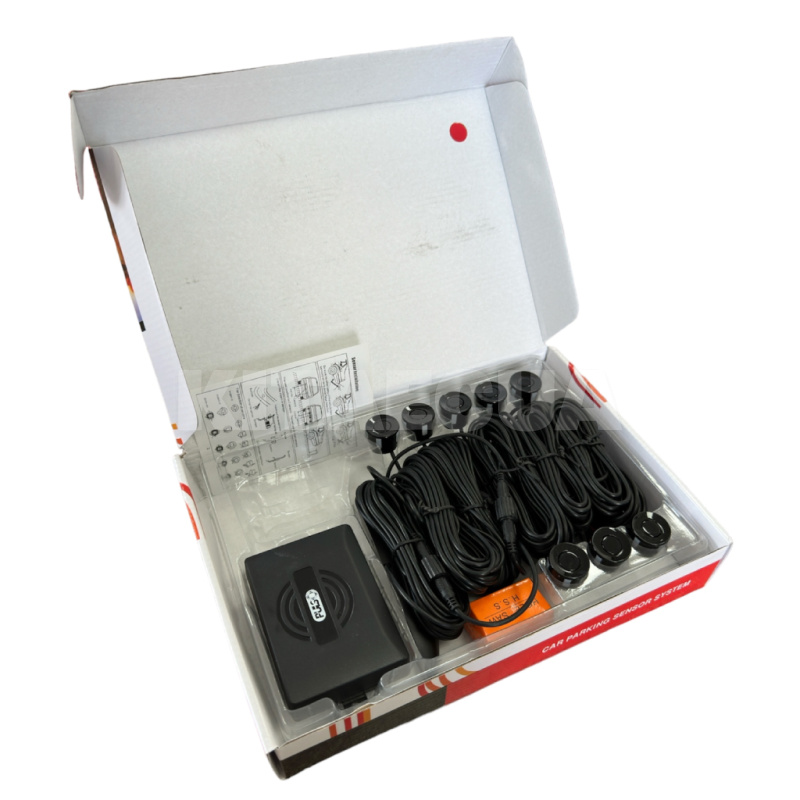 Парктронік LP-10180 чорний на 8 датчиків 22 мм PULSO (LP-10180-black) - 6
