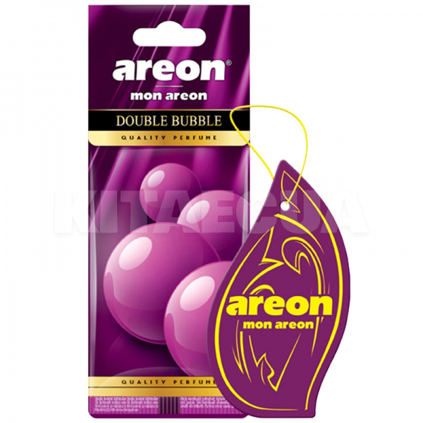 Ароматизатор сухий лист "подвійні бульбашки" Mon Double Bubble AREON (MA37)