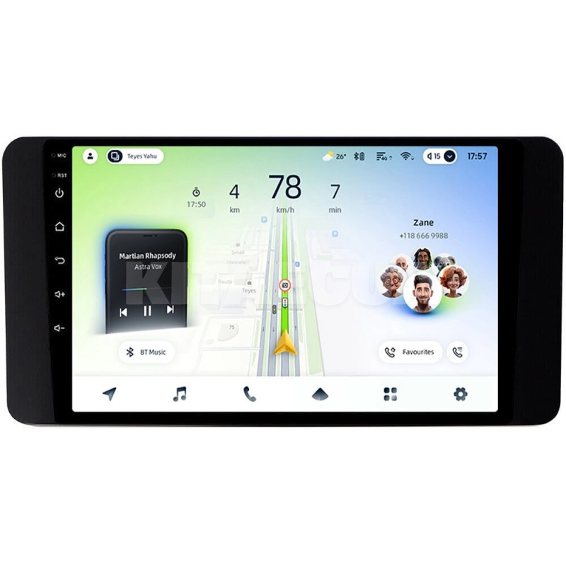 Штатная магнитола CC4L 4+64 Gb 10" VOLKSWAGEN POLO 2021-н.в. Teyes (72519)