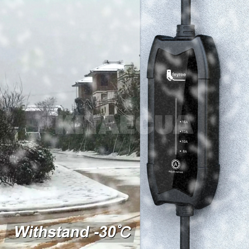 Зарядка Tesla 3 3.7 кВт 16А 1-фаза Type Tesla (американське авто) Flying Cat FEYREE (FY3.5-16-1PH-TS-F7) - 3