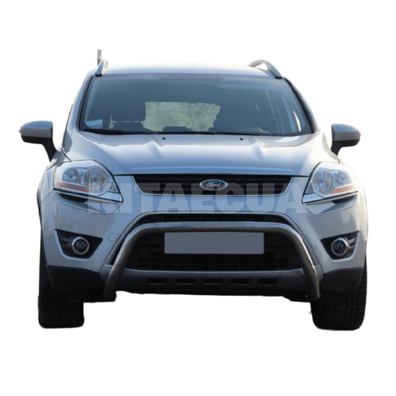 Кенгурятник WT007 Ford Kuga 2008-2013 нержавеющая сталь CAN (dd22428) - 2