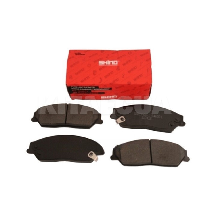 Колодки тормозные передние SHINO на BYD S6 (10312559-00)