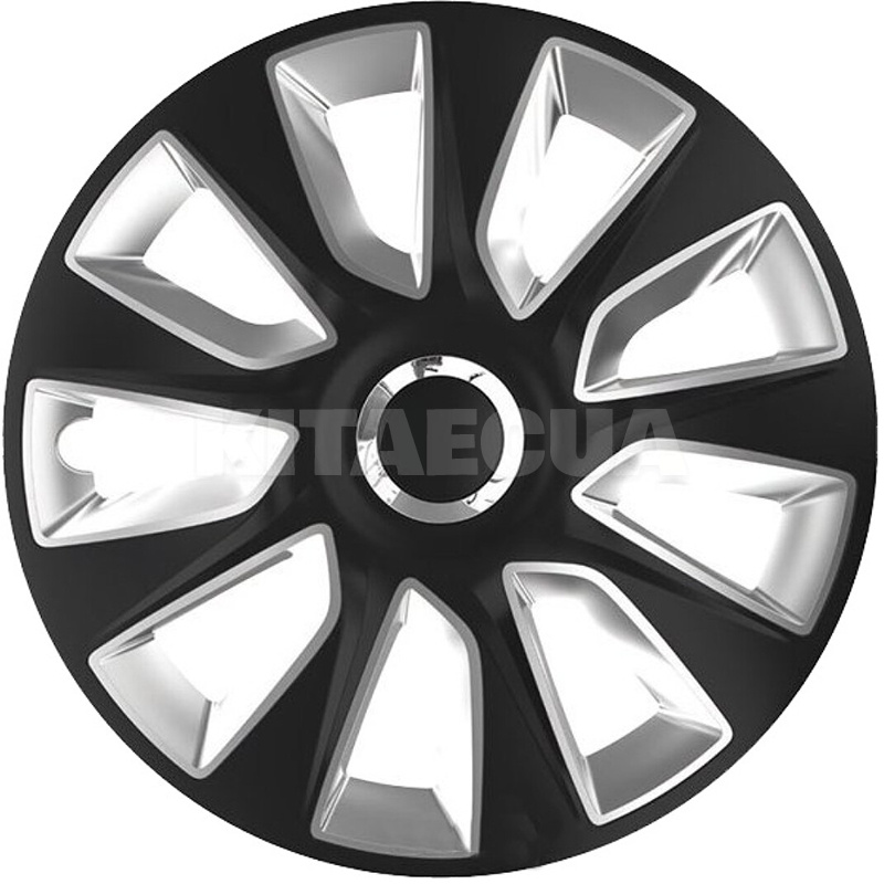 Ковпаки R15 STRATOS RC чорно-сірі (комп-кт) ELEGANT (103852)