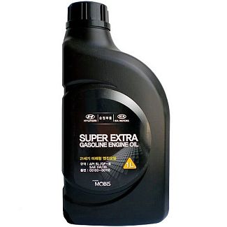 Масло моторное плусинтетическое 1л 5W-30 Super Extra Gasoline MOBIS