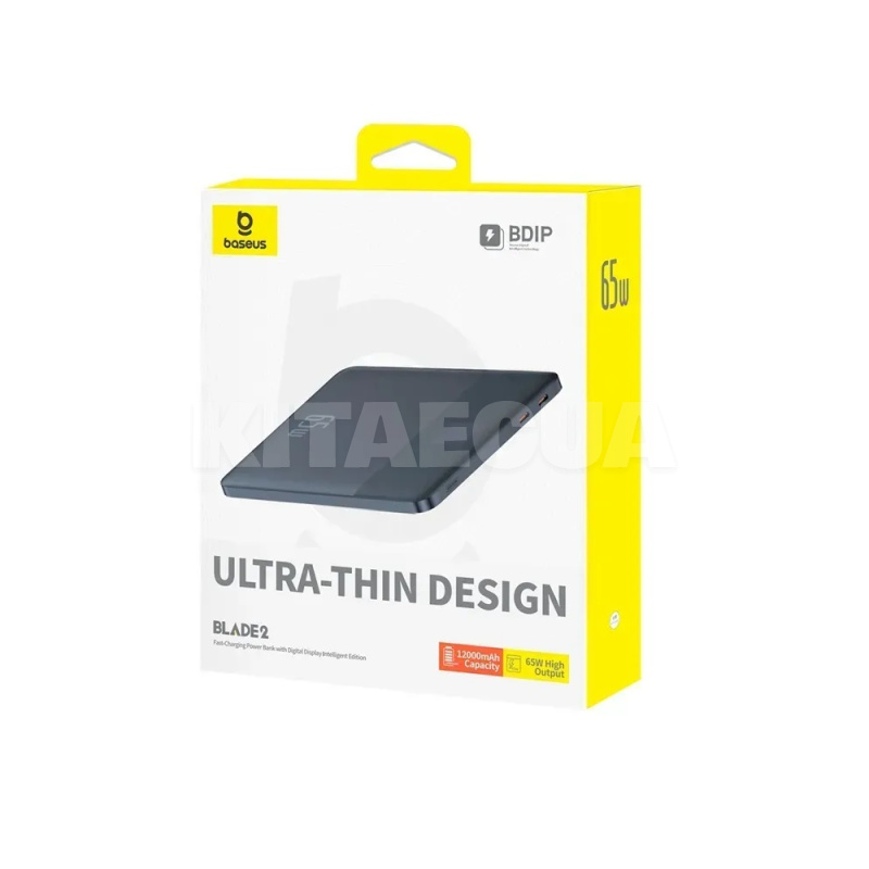 Повербанк Blade2 12000mAh 65W голубой BASEUS (P10063801323-00) - 2