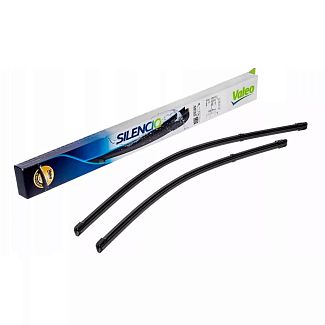 Щетка стеклоочистителя (дворник) 450/600мм бескаркасная Silencio Flat VF824 (компл) VALEO