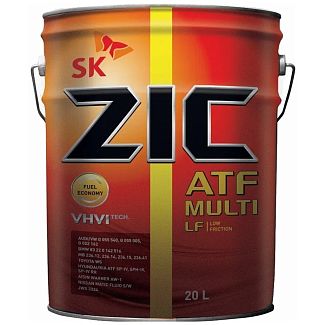 Олія трансмісійна синтетична 20л ATF Multi LF ZIC