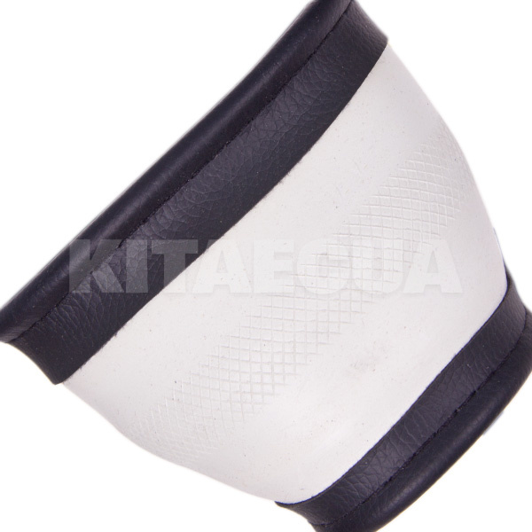 Чехол на руль S (35-37 см) чёрно-красная натуральная кожа VITOL (VL 567 BK/RD S) - 3